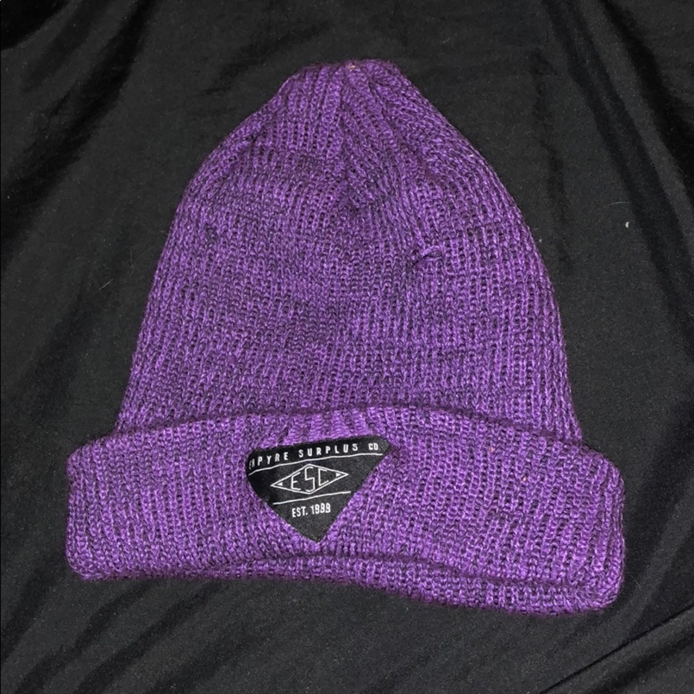 Empyre Surplus Purple Beanie